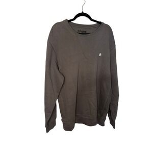 SPARK Mens XXL Heavy Weight Crewneck Sweatshirt Organic Cotton Slate